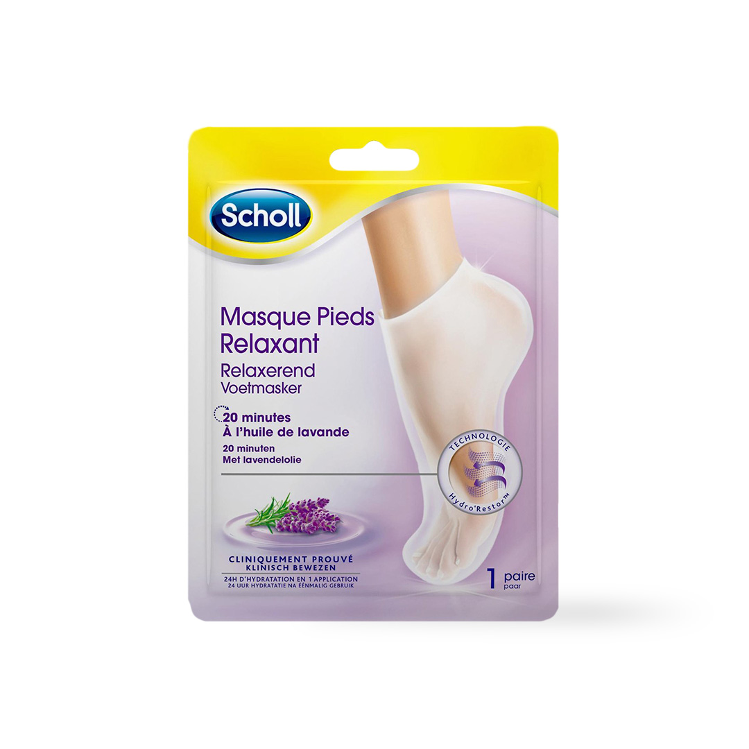 Scholl Expert Care Ontspannend Voetenmasker Lavendel - 1 paar