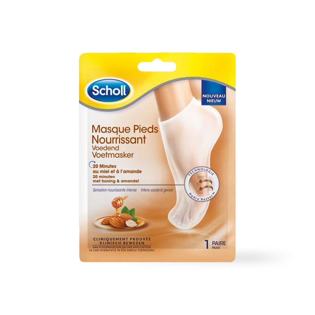 Scholl Expert Care Voedend Voetmasker Honing & Amandel - 1 paar