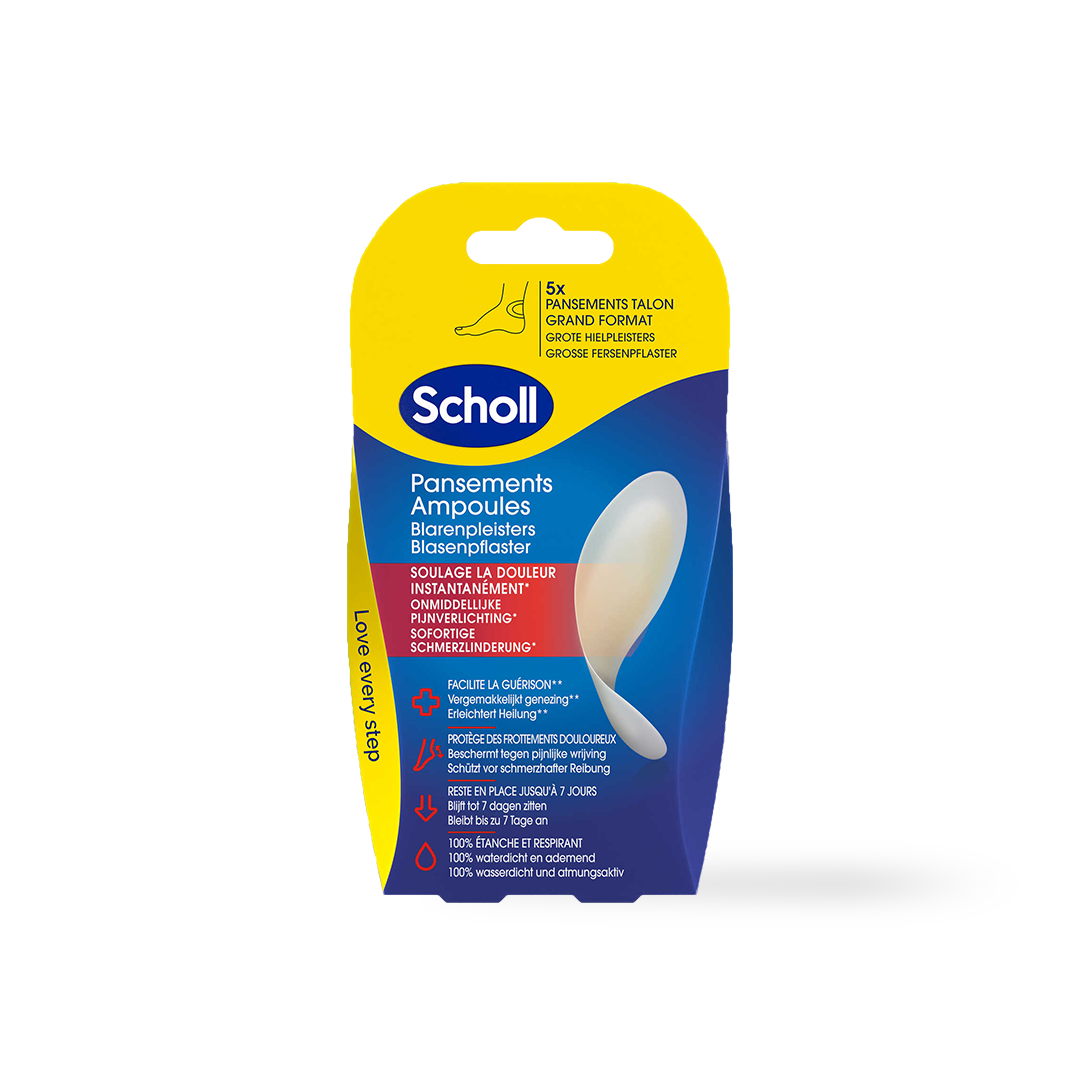 Scholl Blarenpleister Grote Hiel 5 stuks